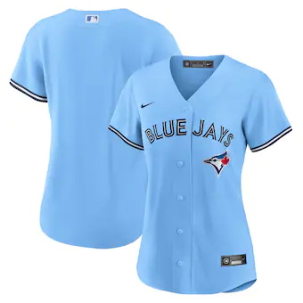 womens nike powder blue toronto blue jays alternate replica